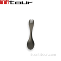 Cuillère multifonctionnelle Creative Titanium Spoon Fork